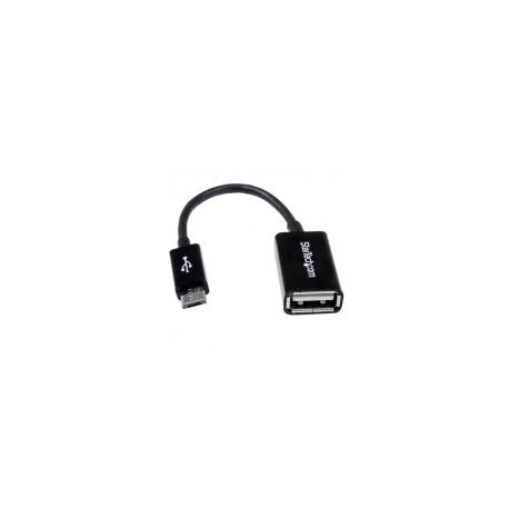 Cable 12Cm Adap Micro Usb  Macho A Usb A Hembra Otg Startech Uusbotg
