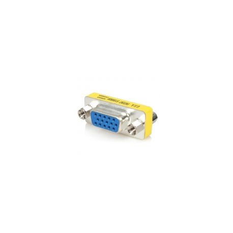 Cambiador Delgado De Genero Vga Hd15 Hembra A Hembra  Startech Gc15Hsf