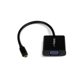 Convertidor Video Microhdmi A Vga 1920X1200 1080P  Startech Mchd2Vgae2