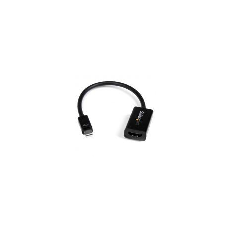 Convertidor Minidisplayport Hdmi Activo Dp 4Knegro  Startech Mdp2Hd4Ks