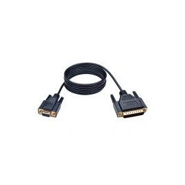 Cable Tripp Lite Serial Db9 Hembra A Db25 Macho 1.83M Negro P456-006