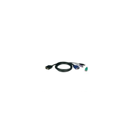Tripp Lite Juego Cables Usb/Ps2 Para Kvm Serie B042 1.83 M 1 X Hd-15