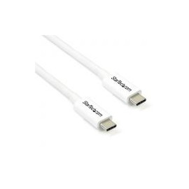 Cable Startech Thunderbolt 3 Macho 2M Blanco Tblt3Mm2Mw