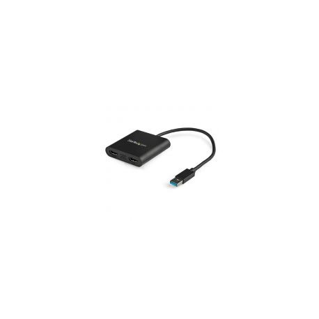 Adaptador De Video Startech Usb 3.0 A 2 Puertos Hdmi 4K Usb32Hd2