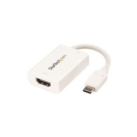 Adaptador De Video Startech Usb-C A Hdmi 10Cm Blanco Cdp2Hducpw