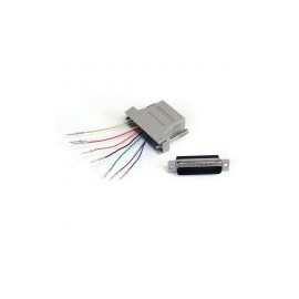 Adaptador Startech Modular Serial Db25 A Rj45 Gris Gc258Mf