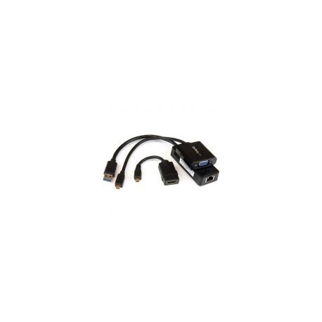 Kit Adaptadores Startech Micro Hdmi A Vga Hdmi Ethegiga P/ Yoga 3 Pro