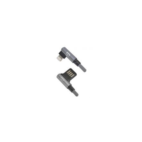 Cable Lightning Blackpcs Gris 1M Lateral Cagylpl-2