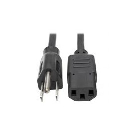 Cable De Poder Tripp Lite Nema 5-15P Macho A C13 1.83M Negro P006-006