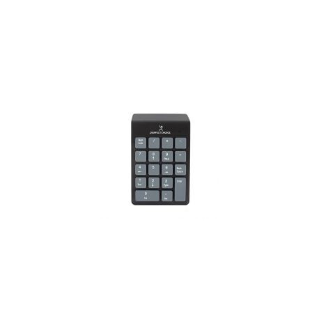 Teclado Perfect Choice Pc-201014 Usb Numerico Negro Inalambrico