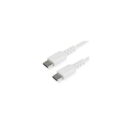 Cable Usb Tipo C Startech 1M Blanco Con Fibra Aramida Rusb2Cc1Mw