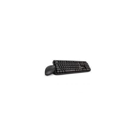 Kit Teclado Y Mouse Inalambrico Techzone Tz19Comb01-Ina Negro