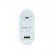 Cargador Mobifree Usb Y Tipo C Color Blanco Pared Usb 1 Mb-923354