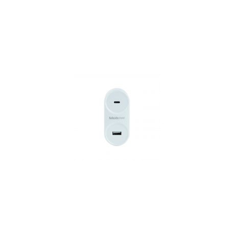 Cargador Mobifree Usb Y Tipo C Color Blanco Pared Usb 1 Mb-923354