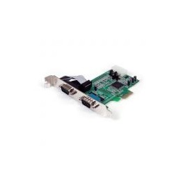 Tarjeta  Pcie  2 Puertos Serial Rs232 Uart 16550  Startech Pex2S553