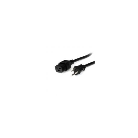Cable De Poder Startech Nema 5-15P A C19 2.44M Negro Pxt515C198