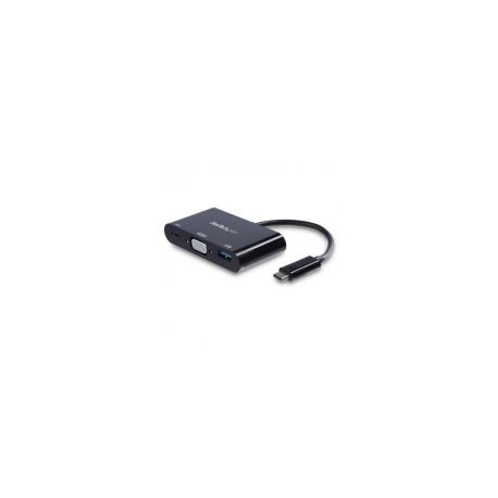 Startech Adapt. Multifuncion Usbc -Vga 3Usb 3.0 -Vga Cdp2Vgauacp