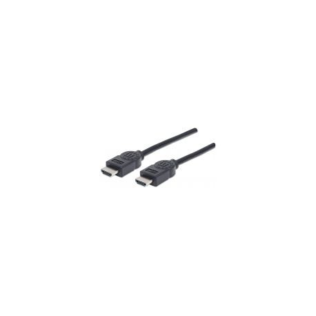 Cable Video Hdmi Manhattan 1.3 M-M  1.8M Bolsa 306119