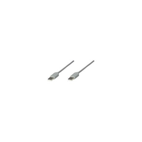Cable Manhattan Usb A-A 1.8M Gris 317887