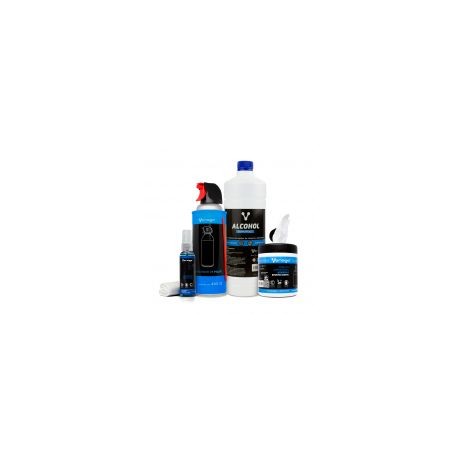 Kit De Limpieza Vorago Aire 440M,Toallas,Alcohol 1L, Limpiador Kit4-Cl