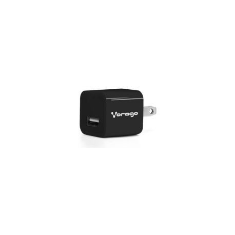 Cargador Para Pared Vorago Au-105 Con 1 Puerto Usb Negro