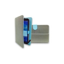 Funda Uso Rudo Brobotix Para Tablet 7 Pulgadas Universal Vinipiel Gris / Verde 910189