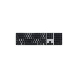 Teclado Apple Magic Keyboard Inalambrico /Alambrico Bluetooth Plata/Negro Mmmr3Ll/A