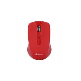 Mouse Nextep Optico Slim Inalambrico Usb Rojo Ne-411
