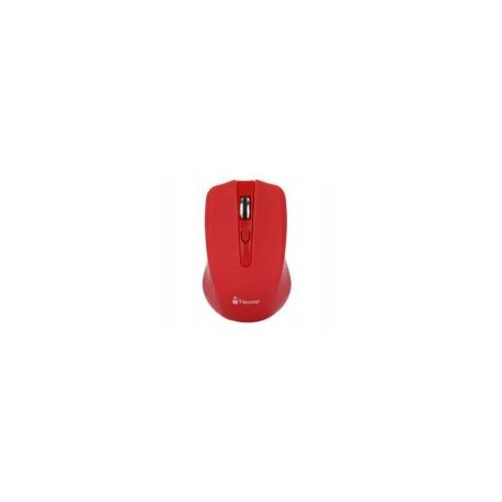 Mouse Nextep Optico Slim Inalambrico Usb Rojo Ne-411