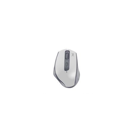 Mouse Perfect Choice Claymore Ergonomico Inalambrico Bluetooth Blanco/Gris Pc-045083