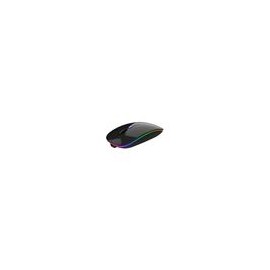 Mouse Nextep Optico Slim Inalambrico Rgb Negro Ne-412N