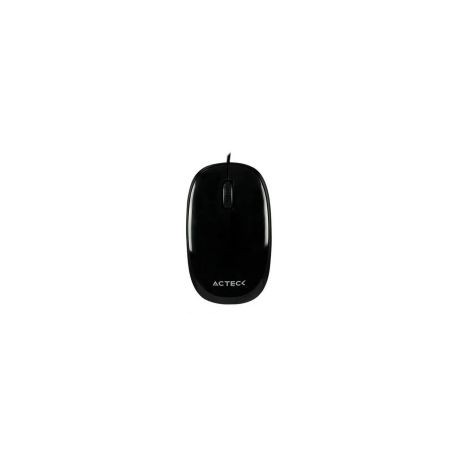 Mouse Alambrico Acteck-E Usb/1000 Dpi/Negro Ac-928847