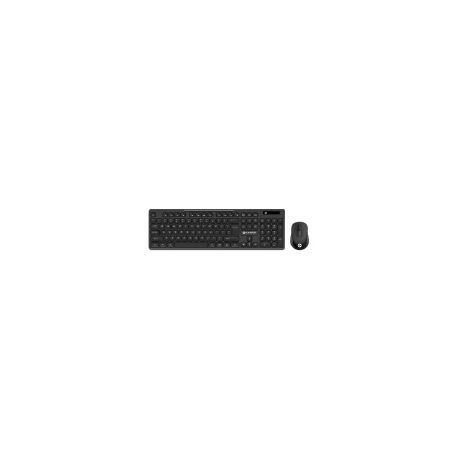 Kit Teclado Y Mouse Naceb Technology Inalambrico Na-0123 Negro