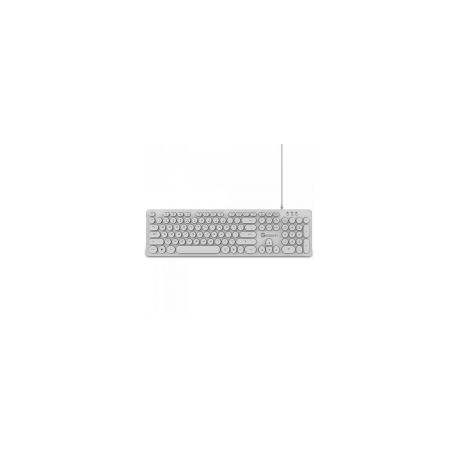 Teclado Getttech Gti-28201B Ignite Backlight Usb Blanco 105 Teclas