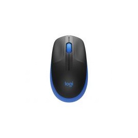 Mouse Logitech Inalambrico M190 Azul Ambidiestro 910-005903