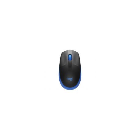 Mouse Logitech Inalambrico M190 Azul Ambidiestro 910-005903