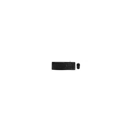 Kit Teclado Y Mouse Acteck K400 Estandar 105 Teclas Negro 1000 Dpi