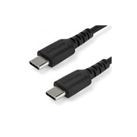 Cable Usb Tipo C Startech 1M Negro Con Fibra Aramida Rusb2Cc1Mb