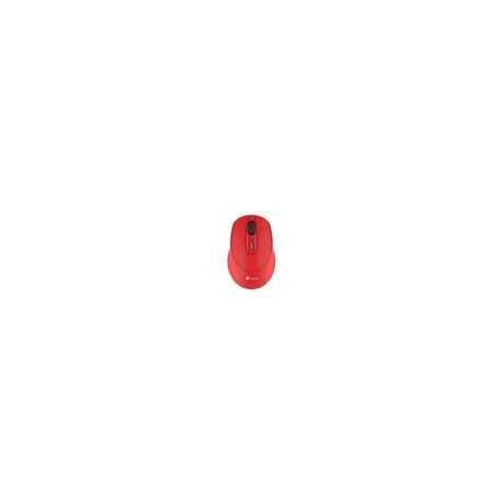 Mouse Nextep Optico Inalambrico Ergonomico Rf Usb Rojo Ne-411E