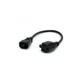 Cable 30Cm Alimentac C14 A Nema 5-15R P/Computadora Startech Pac100