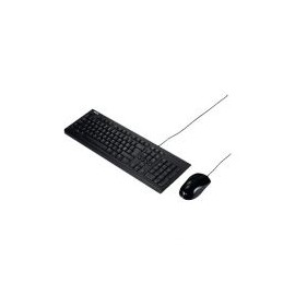 Kit Teclado Y Mouse Asus U2000 Alambrico Usb Negro 100 Pdi