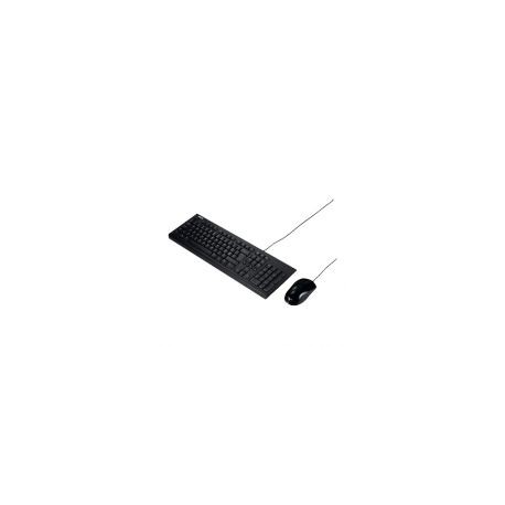 Kit Teclado Y Mouse Asus U2000 Alambrico Usb Negro 100 Pdi