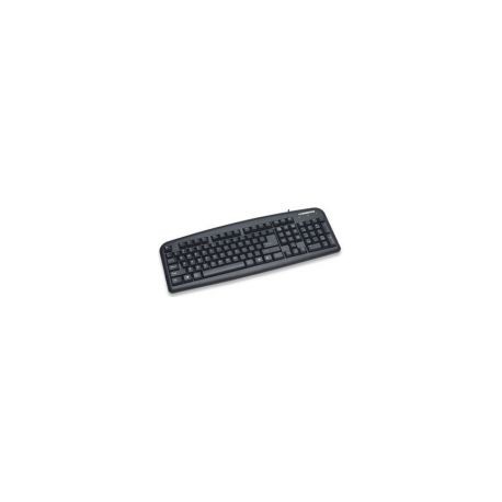 Teclado Manhattan Estandar Usb Negro Cable 1.2M 175708
