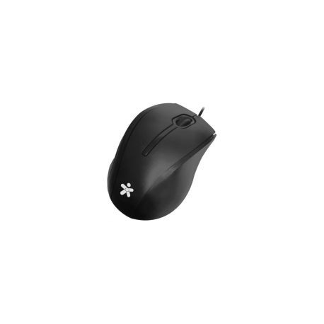 Mouse Stylos Alambrico Ergonomico 3 Botones Usb Negro Stpmoa7B
