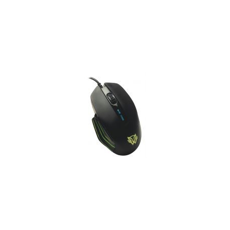 Mouse Gamer Balam Rush Hunter Usb 18000 Dpi Rgb 8 Bot Negro Br-931403
