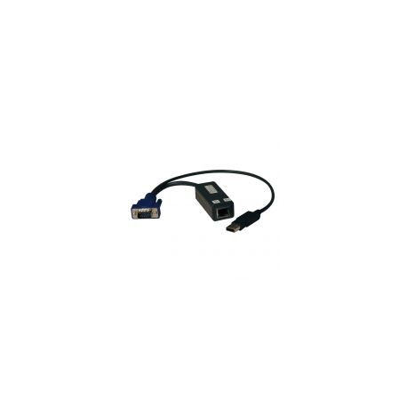 Kvm Para Servidor Tripp Lite Vga(M) Rj-45(H) Usb(M) B078-101-Usb-1