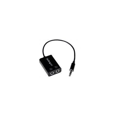Adaptador Splitter  Audifonos 2X Mini Jack 3.5Mm  Startech Muy1Mffadp