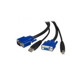 Cable Kvm Universal 2 En 1  Ps/2 Hd-15 Vga De 3M  Startech Svusb2N1_10