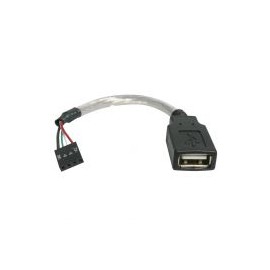 Cable 15Cm  Extensor Usb A Idc 4Pin Placa Madre  Startech Usbmbadapt