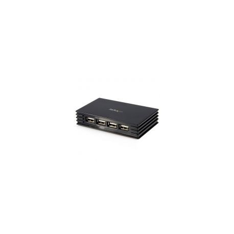 Hub Concentrador Usb 2.0  Compacto 4 Ptos Negro  Startech St4202Usb